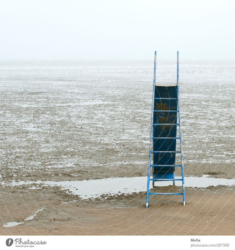 Krumme Dinger | Der Horizont ist gerade! Freizeit & Hobby Spielen Kinderspiel Ferien & Urlaub & Reisen Umwelt Natur Landschaft Erde Sand Wasser Wetter Nebel