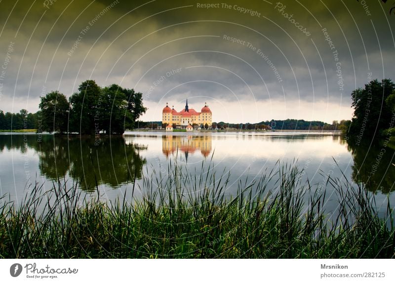 Moritzburg ruhig Ferien & Urlaub & Reisen Tourismus Ausflug Sightseeing Kunst Ausstellung Museum Architektur Himmel Wolken Sonnenaufgang Sonnenuntergang Herbst