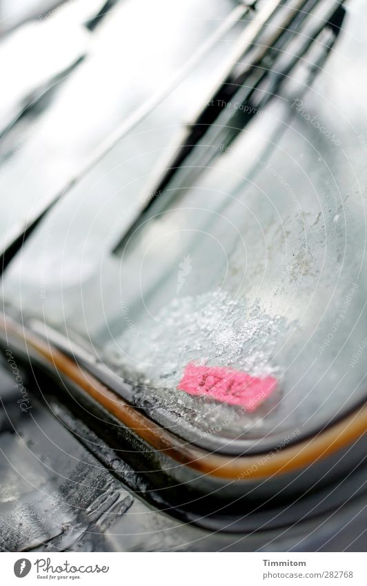 früher war alles besser | Wetter, Autos, Musik und sowieso. PKW Glas Metall Coolness grau schwarz Stimmung Windschutzscheibe Scheibenwischer Ziffern & Zahlen