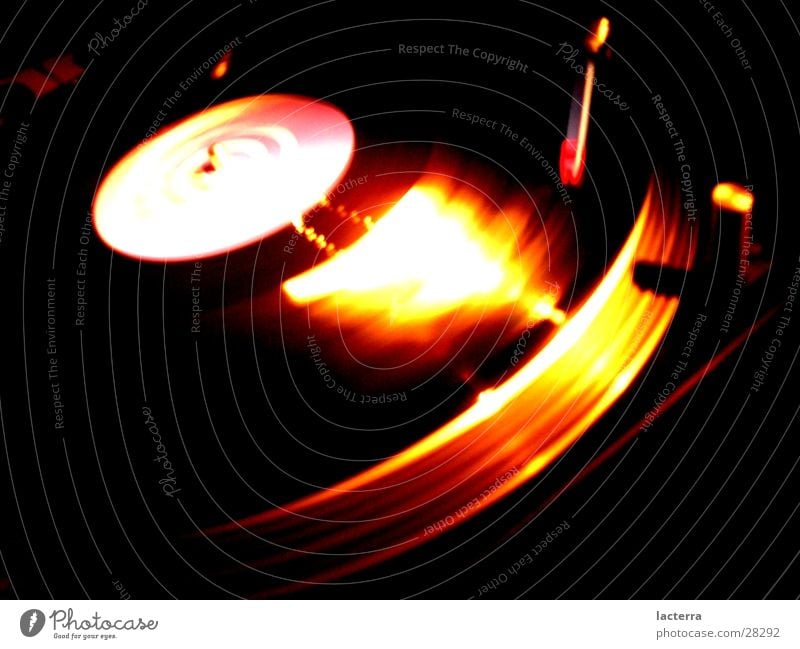Schallplattenspieler Disco Nachtleben Diskjockey Club Freizeit & Hobby Musik