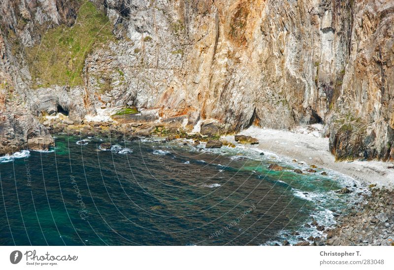 Unbenannt #4 Umwelt Natur Landschaft Wasser Sonnenlicht Schönes Wetter Wellen Küste Strand Meer Atlantik Insel Nordirland ruhig Farbfoto Außenaufnahme