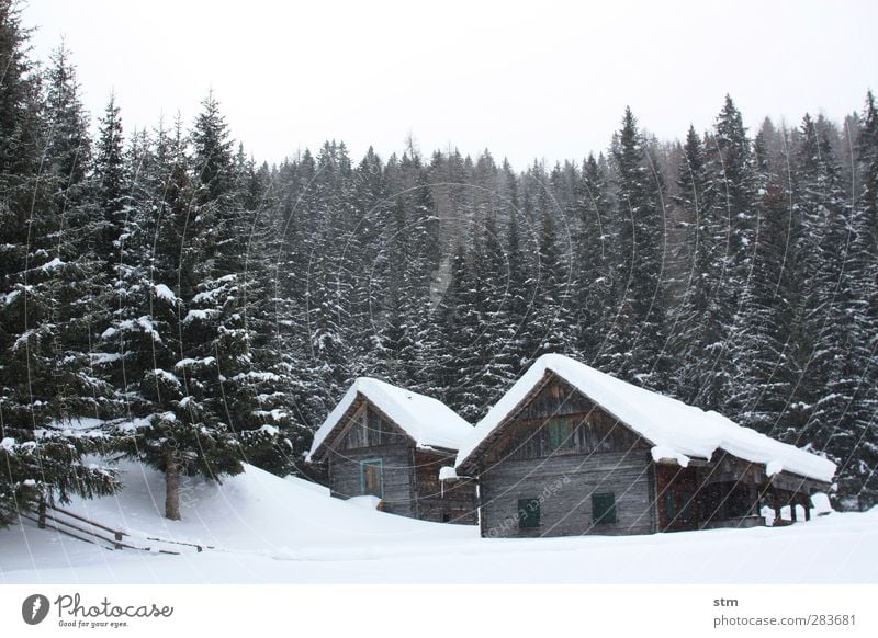 vorfreude Ferien & Urlaub & Reisen Ausflug Winter Schnee Winterurlaub Berge u. Gebirge wandern Umwelt Natur Landschaft Horizont Wetter schlechtes Wetter Eis