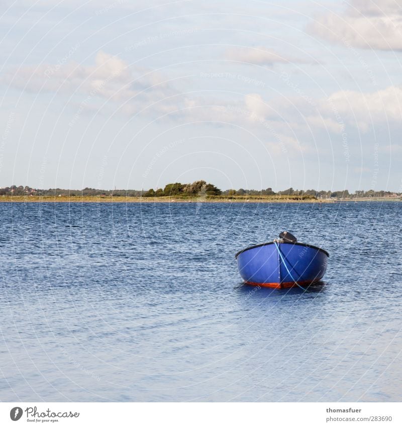 dänisch blau Angeln Sommer Sommerurlaub Strand Meer Insel Wellen Natur Landschaft Erde Luft Wasser Himmel Wolken Sonne Schönes Wetter Wind Küste Seeufer Bucht