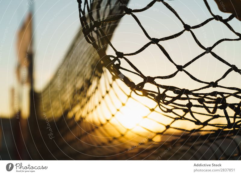 Volleyballnetz am Strand Resort Tennisnetz Gerichtsgebäude Ferien & Urlaub & Reisen Aktion Sport Sommer Küste Tourismus Erholung Sonne Sand tropisch Gerät