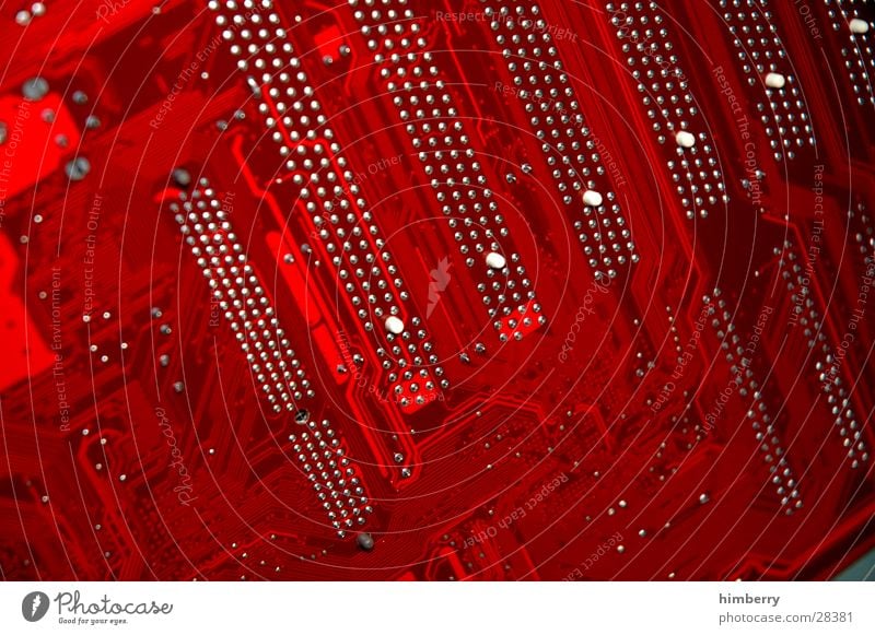 make my day Elektrisches Gerät Motherboard Platine Computer Informationstechnologie Informatik Technik & Technologie Makroaufnahme Nahaufnahme Internet