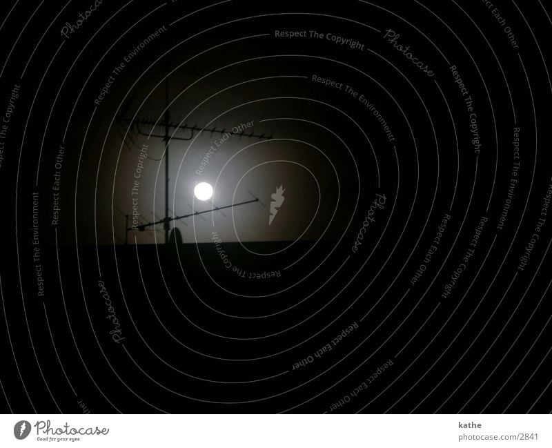 vollmond06 Vollmond Dach dunkel Club