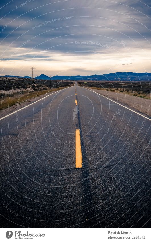 Get On The Road Erholung Ferien & Urlaub & Reisen Tourismus Ausflug Abenteuer Ferne Freiheit Expedition Umwelt Natur Landschaft Urelemente Luft Himmel Wetter