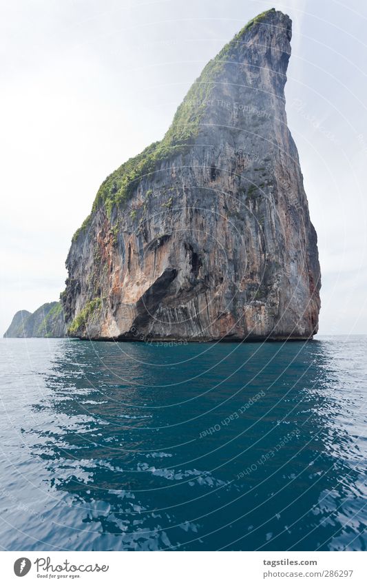 Thailand - Ko Phi Phi Le - Krabi Phi Phi island Andamanensee Ferien & Urlaub & Reisen Reisefotografie Idylle Freiheit frei Postkarte Tourismus Paradies