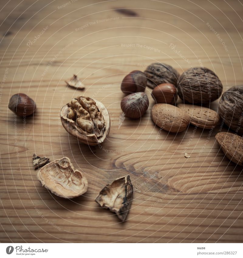 Knacksches Quadrat Lebensmittel Ernährung Vegetarische Ernährung Dekoration & Verzierung Weihnachten & Advent Holz authentisch klein natürlich braun Vorfreude