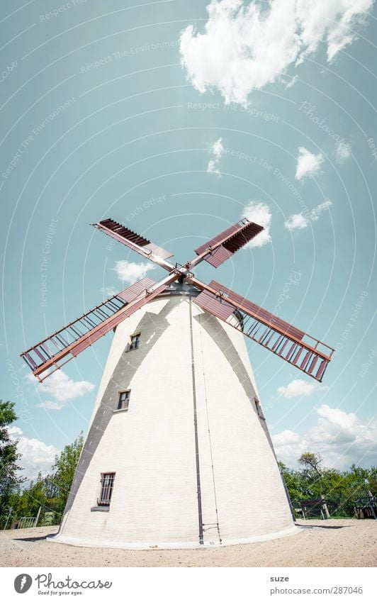 Alles Müller ... Landwirtschaft Forstwirtschaft Handwerk Umwelt Natur Landschaft Himmel Wolken Sommer Wetter Schönes Wetter Bauwerk Gebäude Sehenswürdigkeit alt