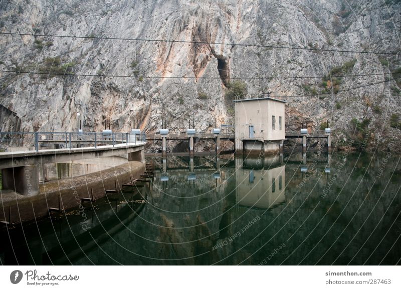 Wasserenergie Technik & Technologie Wissenschaften Erneuerbare Energie Wasserkraftwerk Industrie skopje mazedonien Energiewirtschaft energiegeladen Energiekrise