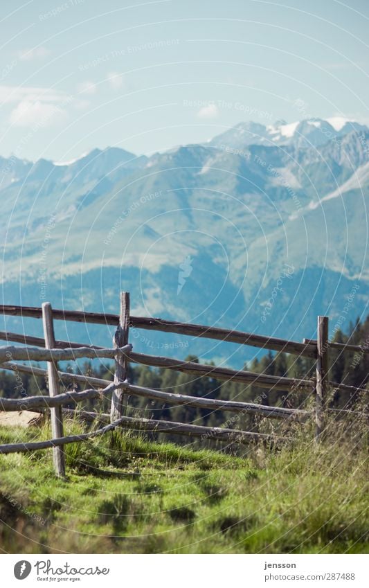 Keine einzige Latte am Zaun Ferien & Urlaub & Reisen Tourismus Ausflug Ferne Umwelt Natur Landschaft Pflanze Himmel Wolken Horizont Sommer Schönes Wetter Gras