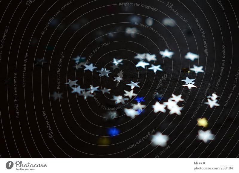Adventszauber Dekoration & Verzierung Weihnachten & Advent leuchten glänzend Weihnachtsdekoration Stern (Symbol) viele Tischdekoration silber Farbfoto