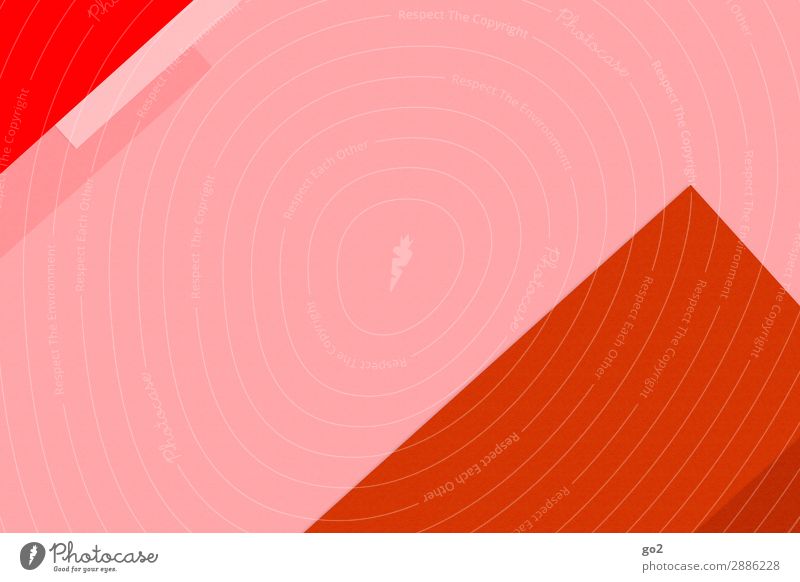 Grafischer Hintergrund 4 Spielen Basteln Papier Dekoration & Verzierung Strukturen & Formen ästhetisch außergewöhnlich eckig einzigartig Spitze rot Design Farbe