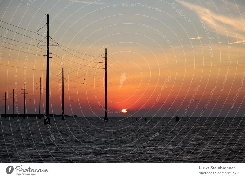 Key(s) Energy Technik & Technologie Energiewirtschaft Erneuerbare Energie Energiekrise Industrie Sonnenenergie Solarzelle Energiespender Strommast