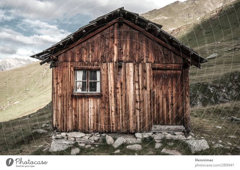 …der Käse war lecker. Ferien & Urlaub & Reisen Tourismus Ausflug Abenteuer Berge u. Gebirge wandern Haus Natur Landschaft Himmel Sommer Hügel Felsen Alpen Hütte