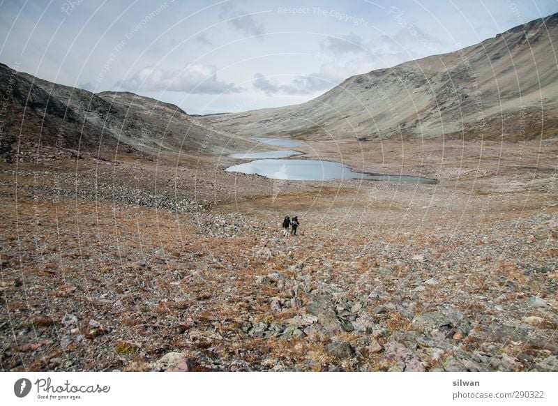 Green(plateau)land Abenteuer Expedition Landschaft Erde Wasser Horizont Herbst schlechtes Wetter Felsen Berge u. Gebirge Gletscher Stein entdecken wandern