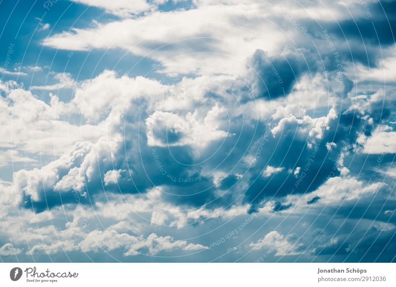 beeindruckender Wolkenhimmel schön nur Himmel weiß Edinburgh Großbritannien Hintergrundbild Schottland Blauer Himmel Wolkenformation Himmel (Jenseits)