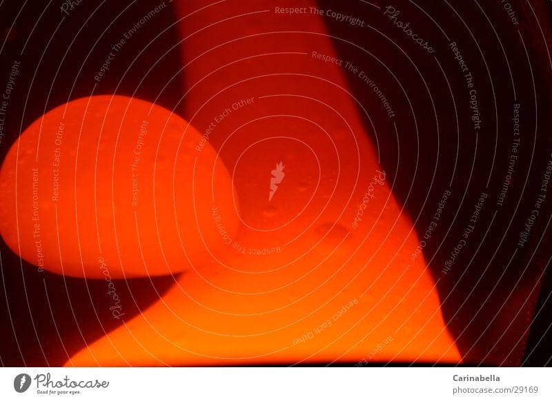 Lava lampe I Licht rot Lavalampe Lampe obskur