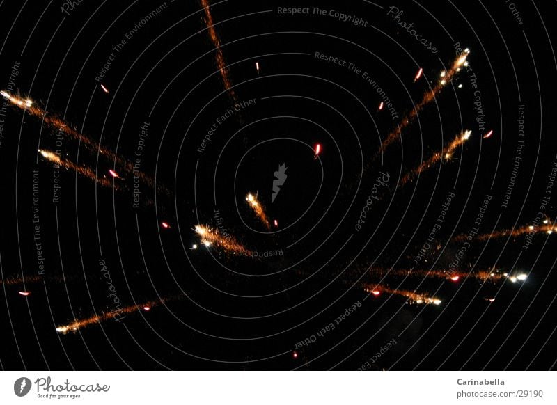 Worp 8 Nacht obskur Feuerwerk Funken