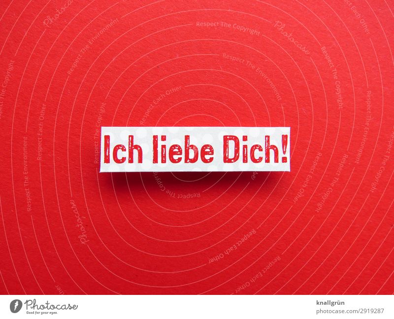 Ich liebe Dich! Liebe Liebeserklärung Gefühle Verliebtheit Liebesbekundung Liebesgruß Romantik Partnerschaft Stimmung Liebesbrief Liebespaar Liebesbeziehung