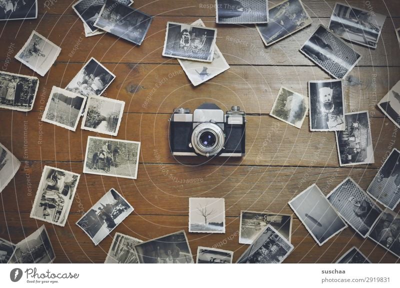 alte fotos Fotografie negativ Schwarzweißfoto Fotografieren analog Erinnerung Nostalgie Trauer Familienalbum Vergangenheit Vergänglichkeit Kindheit