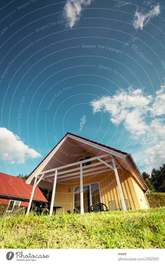 So schmeckt der Sommer Ferien & Urlaub & Reisen Häusliches Leben Wohnung Haus Umwelt Natur Landschaft Himmel Wolken Klima Schönes Wetter Wiese Hütte Gebäude