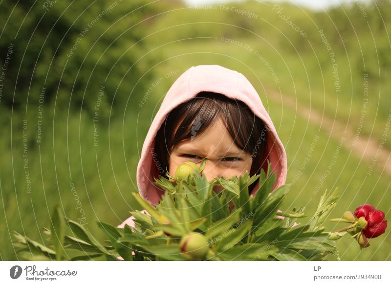 Zwinkern und Pfingstrosen Lifestyle elegant Freude Freizeit & Hobby Feste & Feiern Muttertag Mensch feminin Kind Baby Eltern Erwachsene Geschwister