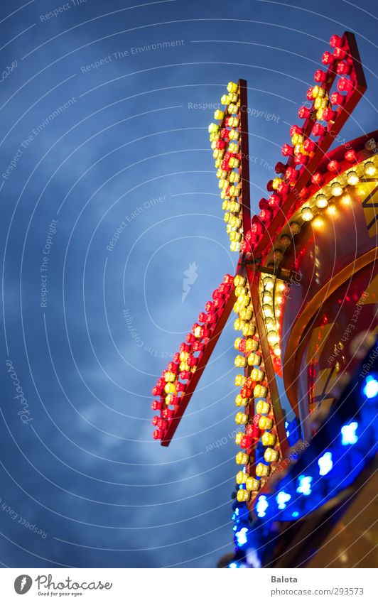 Wheel of Light Freude Kinderspiel Ferien & Urlaub & Reisen Tourismus Abenteuer Freiheit Sommer Nachtleben Veranstaltung ausgehen Feste & Feiern Jahrmarkt lustig