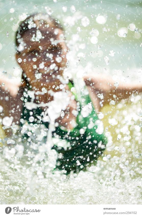 watergirl Lifestyle Stil Freude Wohlgefühl Zufriedenheit Erholung Schwimmen & Baden Ferien & Urlaub & Reisen Wassersport Schwimmbad Mensch Frau Erwachsene