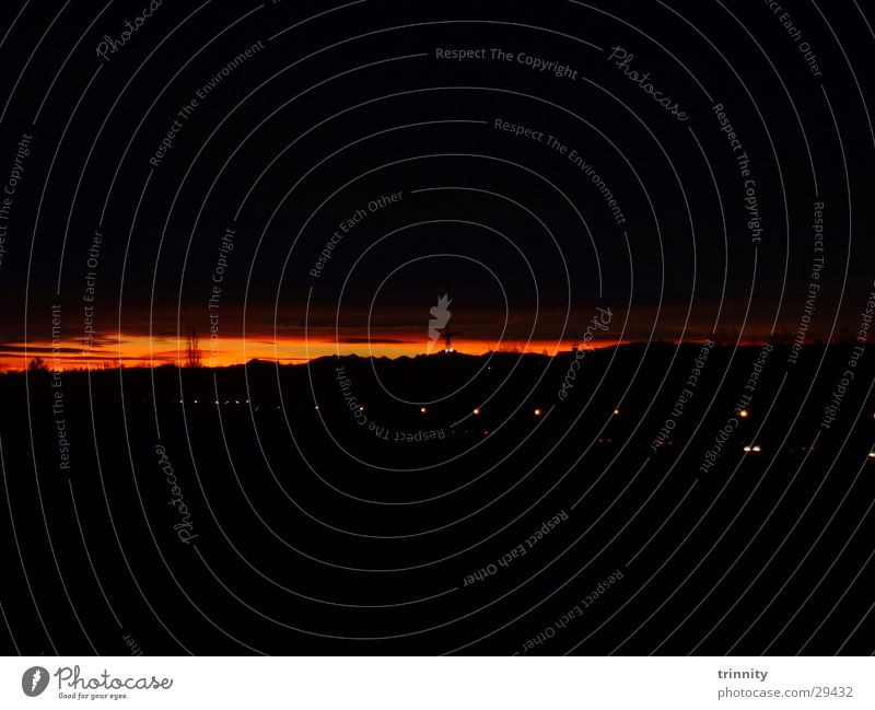 Upcoming sun Sonnenaufgang Morgen Morgendämmerung sunrise