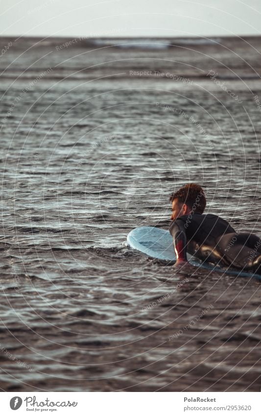 #AJ# low tide Kunst ästhetisch Surfen Surfer Surfbrett Surfschule Meer Paddeln Außenaufnahme Farbfoto Gedeckte Farben Detailaufnahme Experiment abstrakt