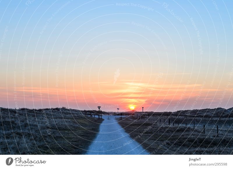 Teilung des Roten Meeres - urban version Natur Landschaft Himmel Wolken Horizont Schönes Wetter entdecken hören Unendlichkeit blau braun gold rot Kraft Hoffnung