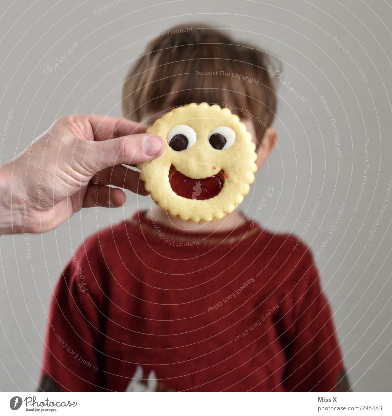 Keks des Tages Lebensmittel Teigwaren Backwaren Kuchen Süßwaren Schokolade Marmelade Ernährung Kaffeetrinken Mensch Kind Kleinkind Junge Kindheit Gesicht 1