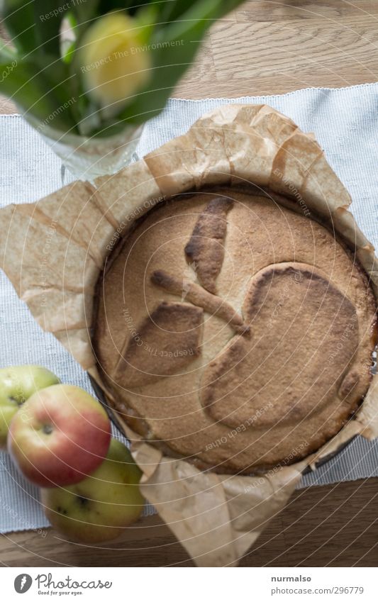 Hundertjähriger Apfelkuchen Lebensmittel Frucht Teigwaren Backwaren Kuchen Dessert Ernährung Essen Kaffeetrinken Bioprodukte Freizeit & Hobby Häusliches Leben