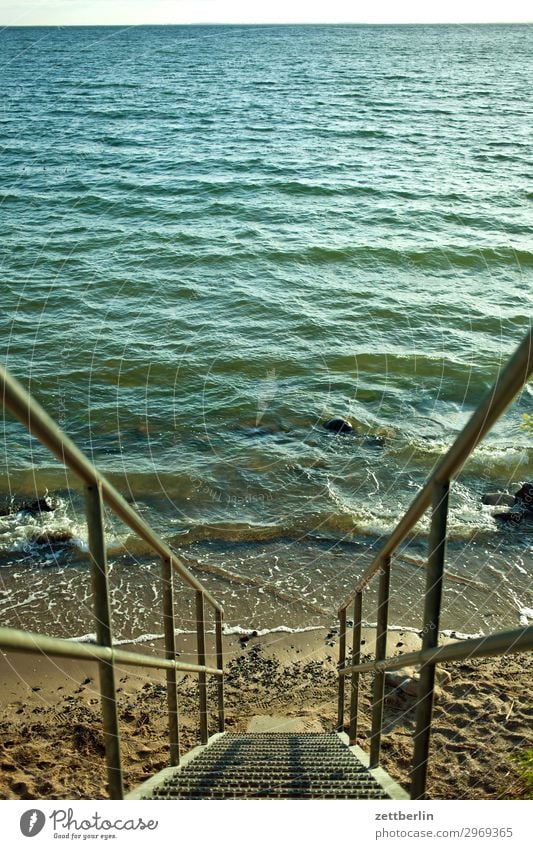 Strandzugang Ferien & Urlaub & Reisen Insel Küste Mecklenburg-Vorpommern Meer Vorpommersche Boddenlandschaft mönchgut Natur Ostsee Ostseeinsel Reisefotografie