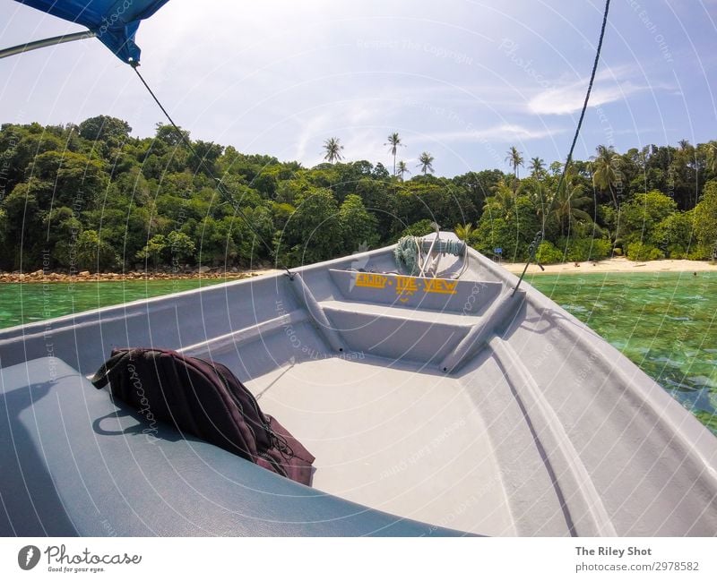 Ein "Taxi"-Service dockt in Malaysia an. schön Erholung Ferien & Urlaub & Reisen Tourismus Ausflug Abenteuer Sightseeing Kreuzfahrt Sommer Strand Meer Insel