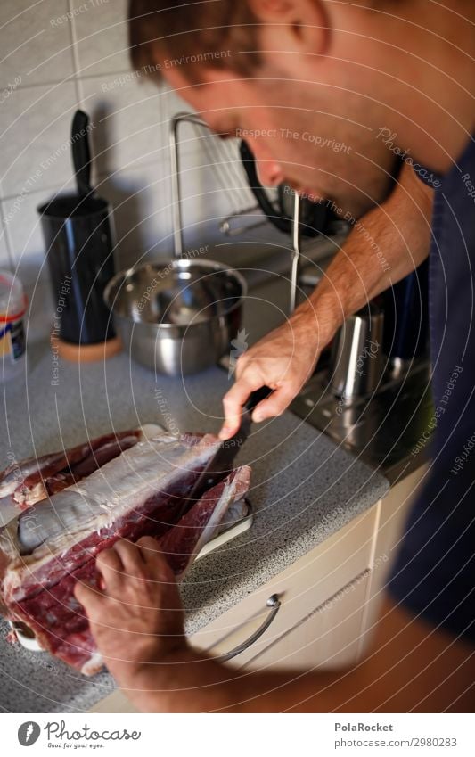 #A# Zerlegung Eigenanbau Kunst Kunstwerk ästhetisch kochen & garen Essen zubereiten ausnehmen Teilung teilen Fleisch Fleischgerichte Fleischesser Fleischmesser