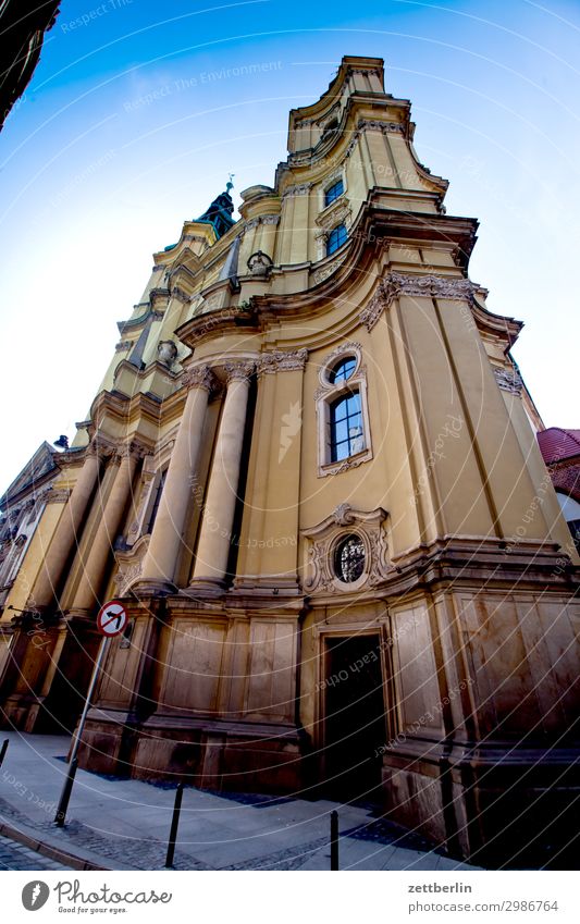 Barockkirche (Legnica) alt Altstadt antik Haus Religion & Glaube Kirche legnica liegnitz malerisch Polen Schlesien Stadt Palast Palais Kesselstadt