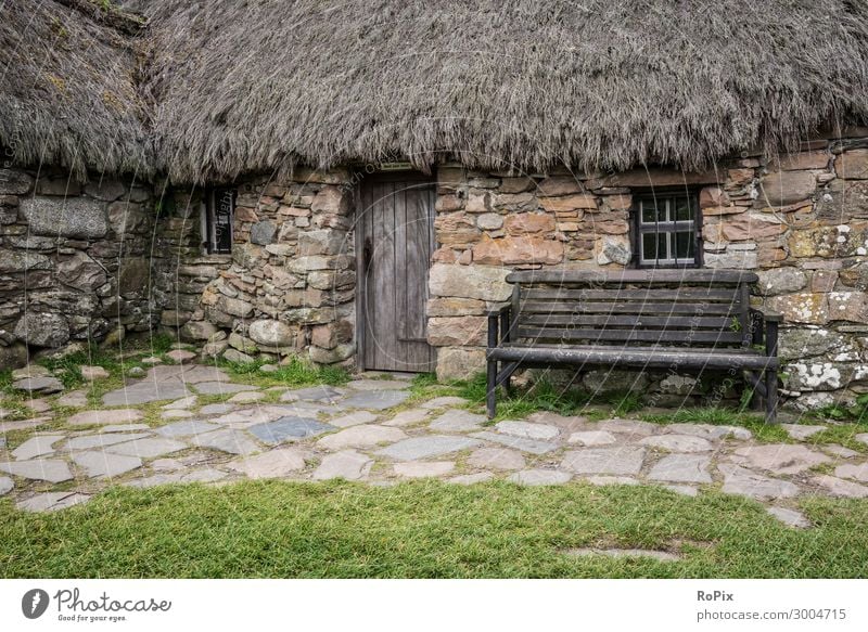 Historisches Gebäude in Schottland. Lifestyle Stil Design Ferien & Urlaub & Reisen Tourismus Sightseeing Häusliches Leben Haus Kunst Museum Architektur Umwelt