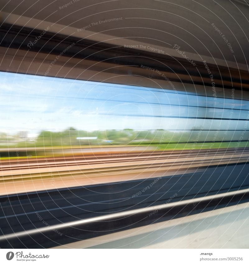 Pendlerpauschale Natur Landschaft Himmel Verkehr Öffentlicher Personennahverkehr Berufsverkehr Bahnfahren Geschwindigkeit Bewegung Klima Ziel Farbfoto