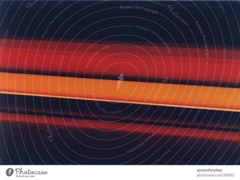 orange Leuchtstoffröhre Lampe Licht Häusliches Leben mehrfarbig