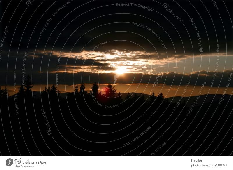 Sturm Wolken Licht Berge u. Gebirge Himmel Sonne Gewitter Sonnenblicke