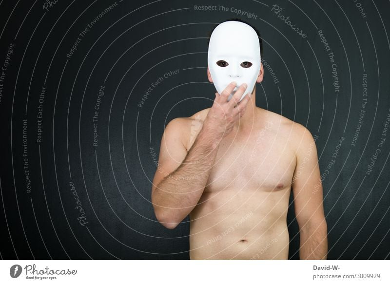 anonym Mensch maskulin Junger Mann Jugendliche Erwachsene Leben Körper Haut Kopf Gesicht Auge Hand 1 Kunst Künstler Theater Schauspieler Kultur Bühne beobachten