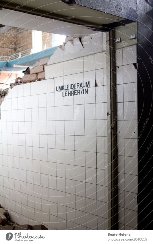 Extras für Lehrer/innen Schwimmbad Schwimmen & Baden Umkleideraum Renovieren Fitness Sport-Training Sportstätten Schule Schwimmhalle Handwerker Baustelle Haus