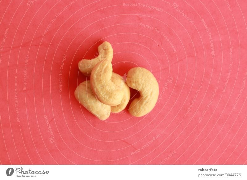 Trockenfrüchte aus Cashewnüssen Frucht Vegetarische Ernährung Menschengruppe Natur Sammlung frisch natürlich braun weiß Cashewnuss Muttern vereinzelt Nut