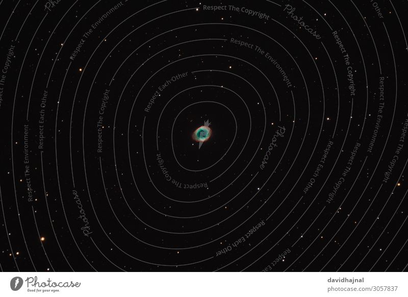 Ringnebel Teleskop Technik & Technologie Wissenschaften Fortschritt Zukunft High-Tech Raumfahrt Astronomie Kunst Umwelt Natur Himmel nur Himmel