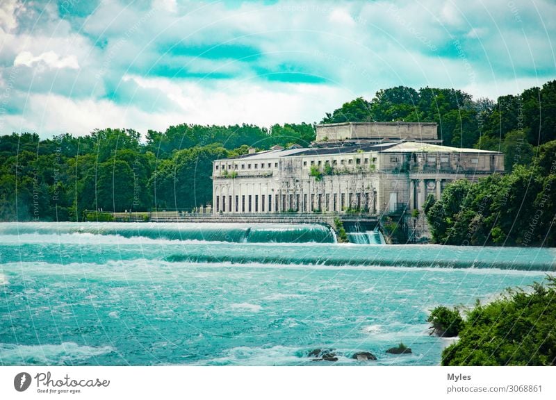 Niagarafälle Gebäude Umwelt Landschaft Park Wald Urwald Felsen Wellen Küste Seeufer Flussufer Strand Bucht Insel Wasserfall Fabrik Ruine Bahnhof Observatorium