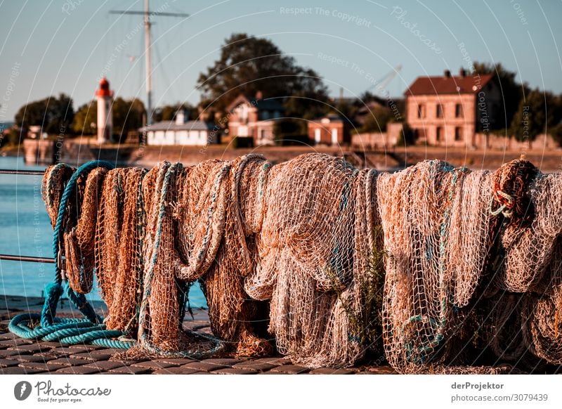 Fischernetze im Sonnenuntergang in Honfleur Joerg Farys derProjektor dieProjektoren reiselust reisfotografie Meer Ferien & Urlaub & Reisen Schönes Wetter