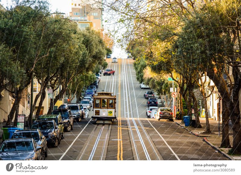 ups and downs Tourismus Sightseeing Städtereise San Francisco Kalifornien USA Amerika Sehenswürdigkeit Verkehrsmittel Personenverkehr